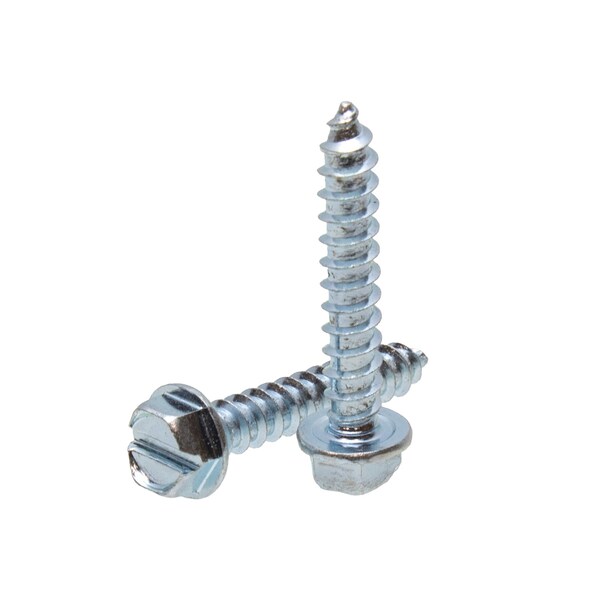 Creative Products 500 Pack - 14 x 1 1/2 Hex Washer Type A Zinc SP-14112HWAZ-500 - main